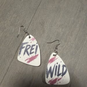 FREI / WILD, Ohrringpaar – Originalfoto von LaserMoment Design
